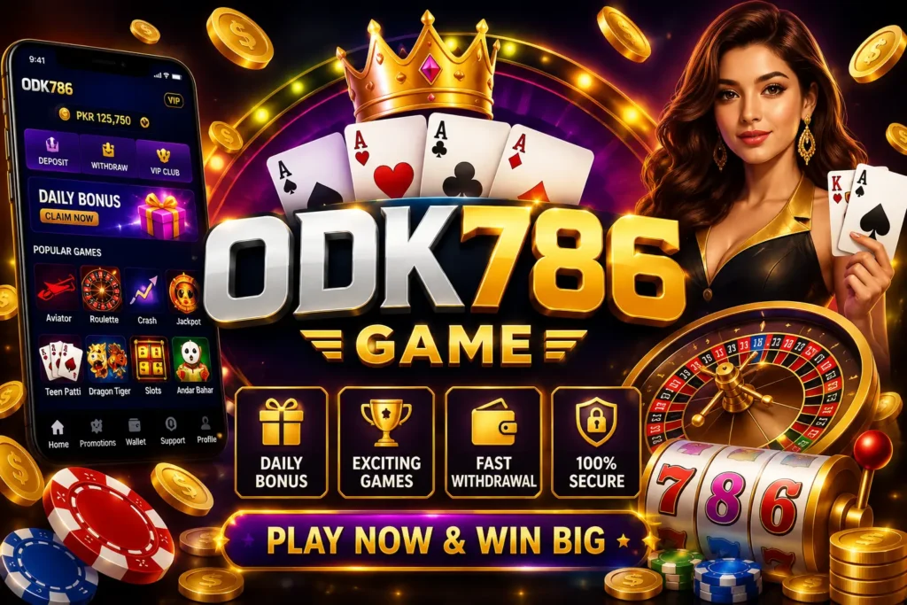 ODK786 Game Free Download 2026 | Earn Real Money 2 ODK786 Game Download APK
Play Now & Win Big